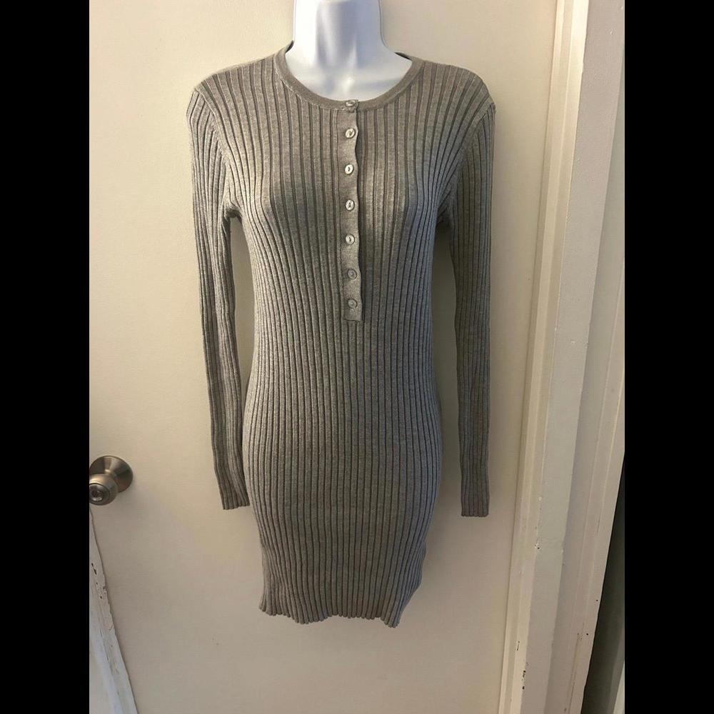 Steve Madden Long Sleeve Sweater Dress